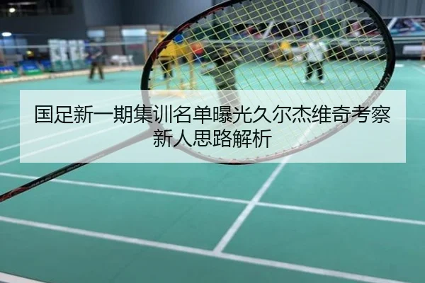 国足新一期集训名单曝光久尔杰维奇考察新人思路解析